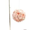 Support de fleurs rose gold ajustable en hauteur de 100 à 168 cm. Créez des allées des mariés en mélangeant les supports d’une taille différente. Diamètre de la base : 29cm